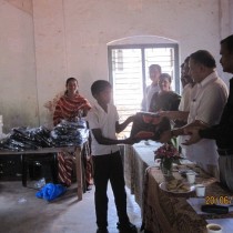 Distribution of Study materials for School Students by Kasaragod Unit