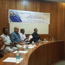 Two days workshop on Design and Installation of Roof top Solar Power Plants  on 6-7 Dec 2018 TKMCE, Kollam