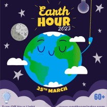 Earth Hour 2023 , 8:30 to 9:30 pm., 25 March 23